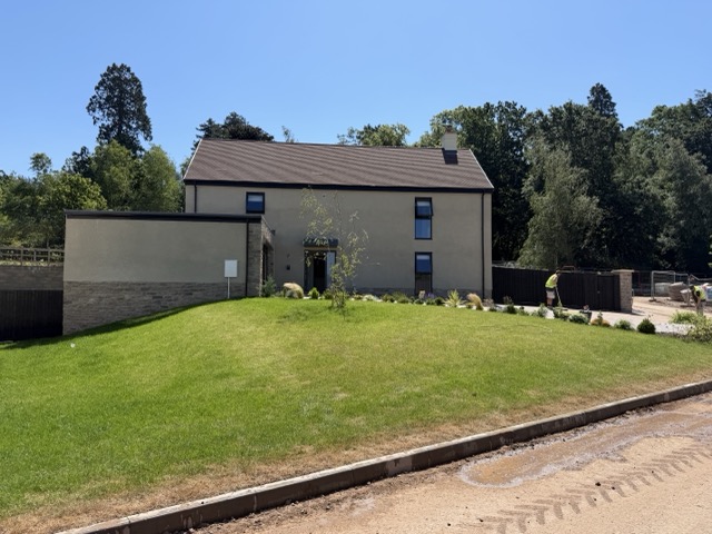 Final pre-handover works on Plot 20 