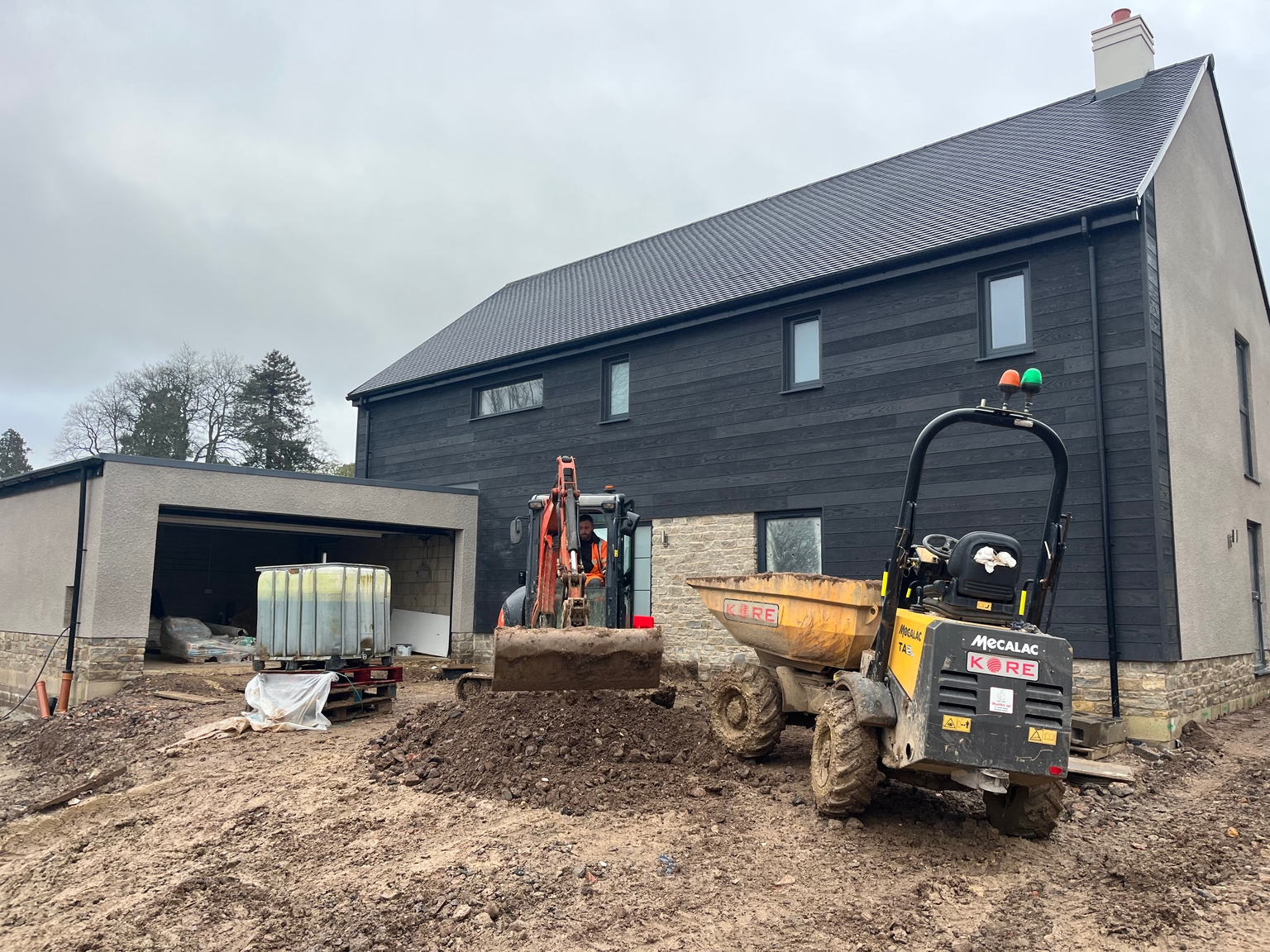 Plot 18 (Cedar) starting to take shape