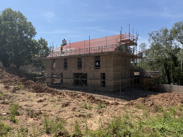 In another corner of the site sits Plot 17 and its large rear garden